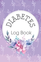 Diabetes Log Book: Keep Track of Your Daily Food Intake and Blood Sugar Glucouse Levels 1077125038 Book Cover
