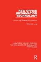 New Office Information Technology: Human and Managerial Implications 0815355696 Book Cover