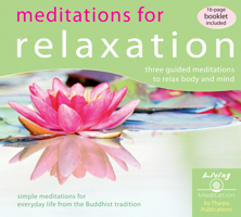 Meditations for Relaxation: three guided meditations to relax body and mind 1616060301 Book Cover