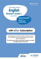 Cambridge Primary English Teacher's Guide Stage 1 with Boost Subscription 1398300535 Book Cover