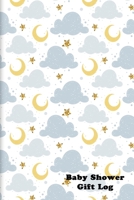 Baby Shower Gift Log: Moon and Stars Cover 1679982869 Book Cover