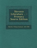 Slavonic Literature .. 1013888294 Book Cover