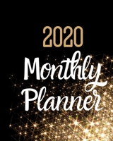 2020 Monthly Planner: A Year | 12 Month | January 2020 to December 2020 For To do list Journal Notebook Planners And Academic Agenda Schedule ... weekly monthly Calendar planner) (Volume 1) 113 Pages 1660142040 Book Cover