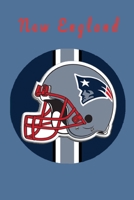 New England football New England Team NOTEBOOK 1650146051 Book Cover