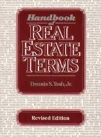 Handbook of Real Estate Terms Revised 0133760707 Book Cover