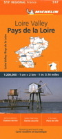 France: Loire Valley Map 517: Loire Valley Map 517 (Michelin Maps, 517) 2067258702 Book Cover