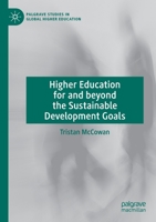 Higher Education for and Beyond the Sustainable Development Goals 3030195996 Book Cover
