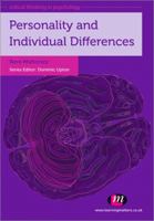 Personality and Individual Differences 0857251147 Book Cover