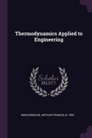 Thermodynamics Applied to Engineering 1021508098 Book Cover