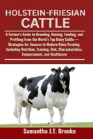 HOLSTEIN-FRIESIAN CATTLE: A Farmer’s Guide to Breeding, Raising, Feeding, and Profiting from the World’s Top Dairy Cattle — Strategies for Success in ... Characteristics, Temperament, and Healthcare B0F8QH3QC5 Book Cover