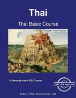 Thai Basic Course - Student Text Volume 1 9888406086 Book Cover