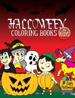 HALLOWEEN COLORING BOOKS FOR KIDS:: Adorable Designs For Kids Halloween Coloring Book B08GLMNKJD Book Cover