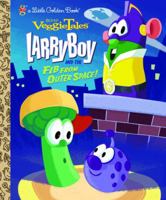 LarryBoy & the Fib from Outer Space! (Little Golden Book) 0375839348 Book Cover