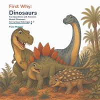 First Why: Dinosaurs: Fun Questions and Answers About Dinosaurs for Curious Kids Ages 3–7 B0HBVJKR13 Book Cover