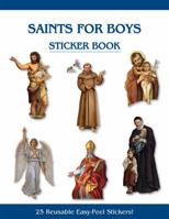 Saints for Boys Sticker Book B007YCDC0M Book Cover