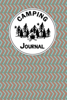 Camping Journal: A Camper Logbook Diary to Keep Track Of Memories with Families and Friends. Road Trip Planner, Glamping Keepsake, Retirement RV Gift for RVing and RVers. Prompt Journal for Recipes, C 1676348565 Book Cover