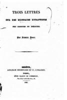 Trois lettres sur des monnaies byzantines peu connues ou in�dites 1160262209 Book Cover