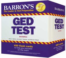 GED Test Flash Cards: 450 Flash Cards to Help You Achieve a Higher Score 0764167693 Book Cover