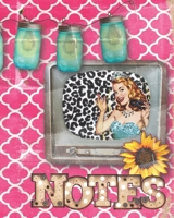 Notes: Pretty, Feminine Vintage Rustic Notebook and Journal; Perfect for Planning 2020, Note-Taking, Journaling, and Doodling 1708524452 Book Cover