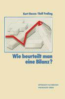 Wie Beurteilt Man Eine Bilanz? 340996066X Book Cover