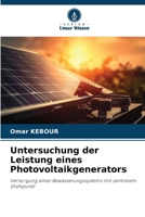 Untersuchung der Leistung eines Photovoltaikgenerators (German Edition) 620850970X Book Cover