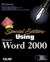Special Edition Using Microsoft Word 2000 (Special Edition Using) 0789718529 Book Cover