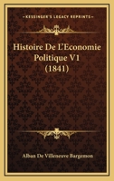 Histoire De L'Economie Politique V1 (1841) 1160113270 Book Cover