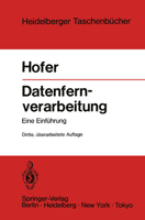 Datenfernverarbeitung: Au Enstelle - Datenfern Bertragung - Rechenzentrum - Betriebsabwicklung 3540131655 Book Cover