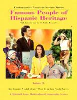Famous People of Hispanic Heritage 1883845424 Book Cover