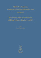 The Manuscript Transmission of Platos Laws (Books I and V) 3752006072 Book Cover