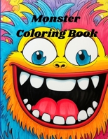 Happy Monster Color Book B0CLL57SJC Book Cover