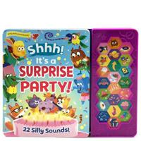 Shh! It is a Surprise Party!: Sound Book (22 Button) 1680522418 Book Cover