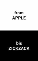 From Apple Bis Zickzack: A German-English ABC Book (German Edition) B0DMWLFNMS Book Cover