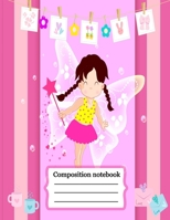 Composition Notebook: fairy tale Wide Ruled Notebook Lined School Journal 100 Pages 8.5x11 Children Kids Girls Teens Women Subject ... fairy (Wide Ruled School Composition Books) 1705868215 Book Cover