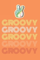 Notizbuch: Groovy I Frauenpower I Notizbuch im 70er Jahrestil I 120 Seiten I Gepunktetes Papier I Softcover 1673656099 Book Cover