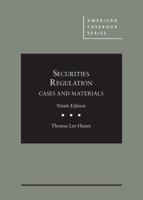 Securities Regulation, Cases and Materials 0314284508 Book Cover
