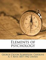 Elements of Psychology 333727742X Book Cover