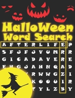 Halloween Word Search: Perfect 2in1 Halloween Gift for Kids: Word Search Puzzles and Mazes Activity Book. B08GRN9YHH Book Cover