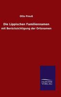 Die Lippischen Familiennamen 3846011533 Book Cover