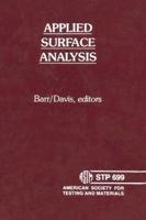 Applied Surface Analysis 0803102771 Book Cover