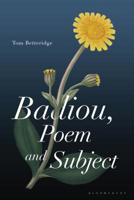 Badiou, Poem and Subject 1350262277 Book Cover