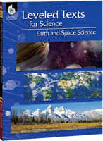 Earth and Space Science Grades 4-8 (Leveled Texts for Science) (Leveled Texts for Science) 1425801609 Book Cover