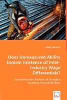 Does Unmeasured Ability Explain Existence of 3639000544 Book Cover