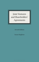 Joint Ventures and Shareholders' Agreements: Fourth Edition 1526531259 Book Cover