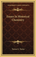 Essays in Historical Chemistry 1143335333 Book Cover
