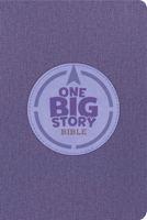 CSB One Big Story Bible, Revised & Updated, Easy-To-Read Optimal Type, Purple Leathertouch, Indexed B0GZ9GMLQC Book Cover