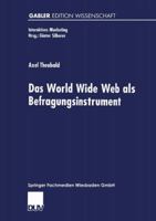 Das World Wide Web ALS Befragungsinstrument 3824472961 Book Cover