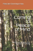 Coming to Peace of Mind: Dorotheus of Gaza's First Instruction to Monks 1698047258 Book Cover
