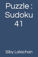 Puzzle : Sudoku 41 B0BJ4RPGFD Book Cover