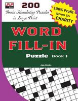 WORD FILL-IN Puzzle Book 3 1728714362 Book Cover